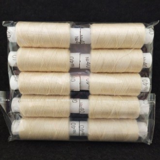  Нитки в катушках швейные 100% полиэстер 40/2 (боб 200м) Цена указана за 1 катуш. . фото 3