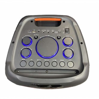 Описание
Колонка портативная с радиомикрофоном ZX-7789 (USB/Bluetooth/FM/LED/TWS. . фото 6