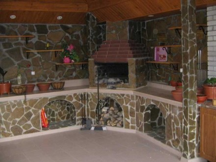 Будинок з дизайнерським, ремонтом, басейном, каміном, альтанкою, гаражем. 
1 пов. . фото 7