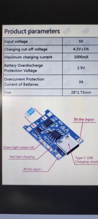 ОПИС
Micro USB 
1шт - 15 грн
от 3шт - 10 грн

Модуль для заряду LI-ION акум. . фото 7