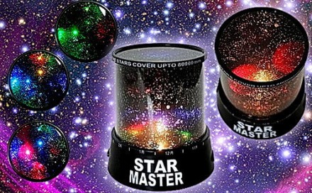 Ночник Star Master Star Master ночник-проектор звездного неба благодаря которому. . фото 4