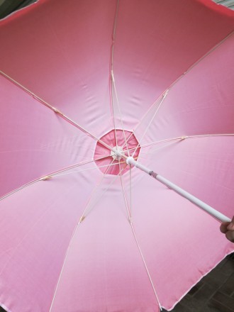 Зонт пляжный с наклоном (брезентовый) 1,75м
Фактический размер 172 см
Приближает. . фото 5