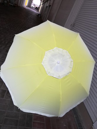Зонт пляжный с наклоном (брезентовый) 1,75м
Фактический размер 172 см
Приближает. . фото 3