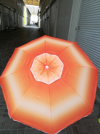Зонт пляжний з нахилом (брезентовий) 1,75 м
Фактичний розмір 172 см
Наближається. . фото 9