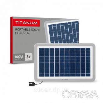 Портативний зарядний пристрій сонячна панель TITANUM TSO-M508U представляє собою. . фото 1