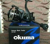 Катушка Okuma Custom Black Feeder CLX-40F 7+1BB
Okuma 60753
1353.14.91
Катушки O. . фото 3