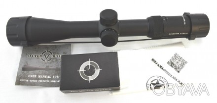 Оптический прицел Vector Optics Forester 2-10x40IR
Трубка 30 мм, сетка FVD2 грав. . фото 1