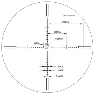 Прицел оптический Vector Optics Aston 5-30x56 SFP
Артикул производителя Vector O. . фото 4