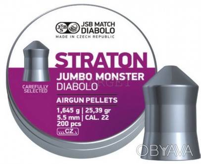 
Пули пневматические JSB Diabolo Straton Monster 5.51 мм
Производитель: JSB
Стра. . фото 1