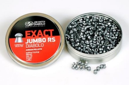 Пули пневм JSB Exact Jumbo RS, 5,52 мм , 0,87 г, 250 шт/уп. Кременчуг. фото 1 Пули пневм JSB Exact Jumbo RS, 5,52 мм , 0,87 г, 250 шт/уп. Кременчуг. фото 1
