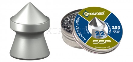 Пули Crosman Lead free Super Point 5.5 мм, 250 шт., 0.61 гр. Кременчук. фото 1 Пули Crosman Lead free Super Point 5.5 мм, 250 шт., 0.61 гр. Кременчук. фото 1