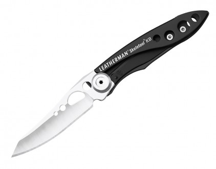 Нож LEATHERMAN Skeletool KBX Black
Линейка карманных ножей для ежедневного испол. . фото 2