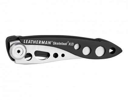 Нож LEATHERMAN Skeletool KBX Black
Линейка карманных ножей для ежедневного испол. . фото 4