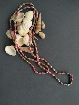 Пропонуємо до Вашої уваги чарівне намисто з натуральних перлів. 
Довжина (загаль. . фото 8
