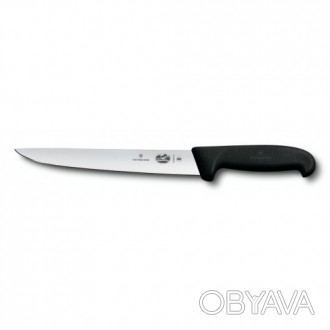 
Средний нож с прямым обухом и острым кончиком из серии ножей для мясников 5.550. . фото 1