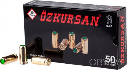 Патрон холостой Ozkursan кал. 8 мм Р.А. (пистолетный)
Холостые патроны, выпускае. . фото 1