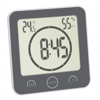 Часы TFA для ванной комнаты или кухни с таймером и термогигрометром
На счету каж. . фото 3