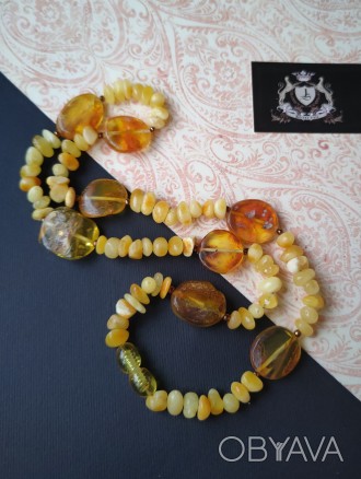 
Пропонуємо Вам придбати намисто з натурального королівського та зеленого буршти. . фото 1