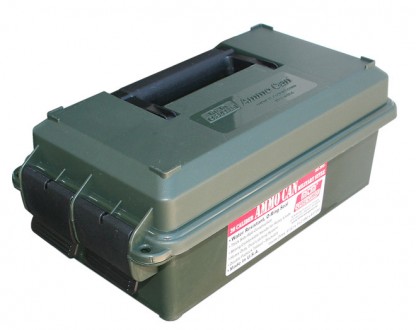 Ящик для патронов MTM AC30C-11 (18,8х34,3х13 см). Цвет - олива
MTM Ammo Can - ун. . фото 2