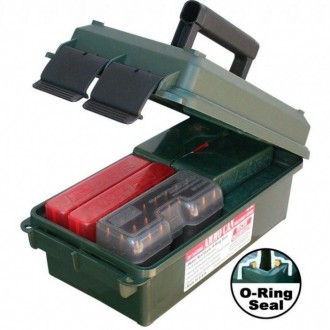 Ящик для патронов MTM AC30C-11 (18,8х34,3х13 см). Цвет - олива
MTM Ammo Can - ун. . фото 3