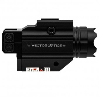 Фонарь Vector Optics SCRL-05 с лазером
 Мощность лазера: 3-5 мВт, класс IIIa
Акк. . фото 5