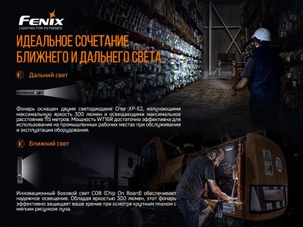 Фонарик Fenix WT16R мультифункциональный
 
Описание фонаря Fenix WT16R (2 x XP-E. . фото 10