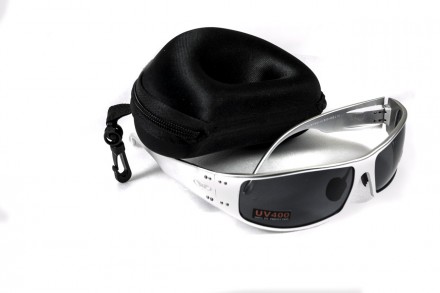 Открытыте защитные очки Global Vision BAD-ASS-2 Silver (gray) серые
Очки Bad-Ass. . фото 5
