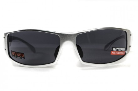 Открытыте защитные очки Global Vision BAD-ASS-2 Silver (gray) серые
Очки Bad-Ass. . фото 8