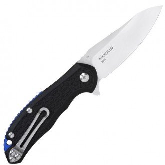 Нож Steel Will Modus черно-синий
Легкий флипер с умеренно тугой клипсой (мы же н. . фото 3