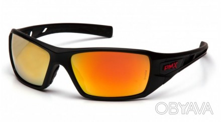 Спортивные очки VELAR от Pyramex (США) Характеристики: цвет линз - тёмный с оран. . фото 1