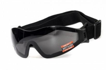 Защитные очки Z-33 от Global Vision (США) Характеристики: цвет линз - чёрный; ви. . фото 5