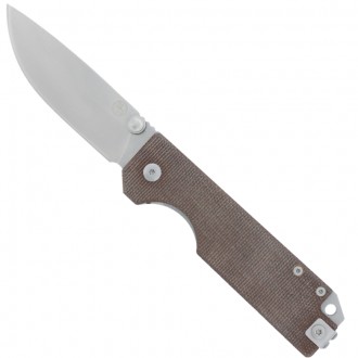 Нож StatGear Ausus brown (сталь D2)
Классический олдскульный полновесный нож с ш. . фото 2