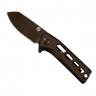 Нож StatGear Slinger черный (сталь D2)
Тонкий цельностальной, но легкий повседне. . фото 2