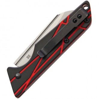 Нож StatGear Ledge D2 red
ож, который можно носить даже в странах с достаточно с. . фото 3