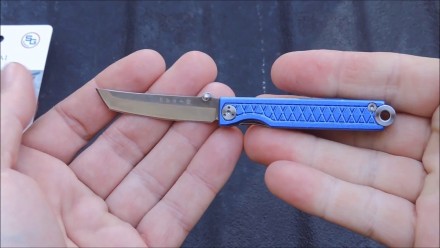 Нож StatGear Pocket Samurai синий
Изящный яркий брелочный нож, изготовленный из . . фото 8