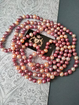 Пропонуємо до Вашої уваги чарівне намисто з натуральних перлів. 
Німеччина
Довжи. . фото 3
