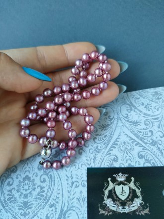 Пропонуємо до Вашої уваги чарівне намисто з натуральних перлів. 
Німеччина
Довжи. . фото 3