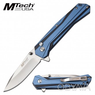Нож MTech USA MT-1109BL
Складной нож с ручным открытием. На подшипниках, открыва. . фото 1