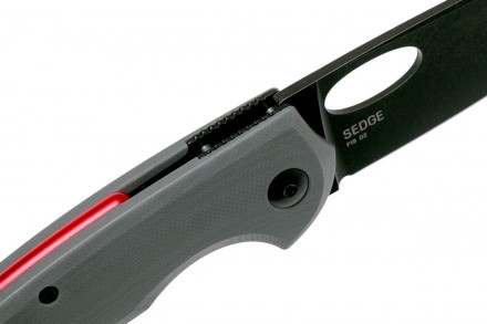 Нож Steel Will Sedge, серо-красный
Клинок этой модели похож на тонкий и удлиненн. . фото 6