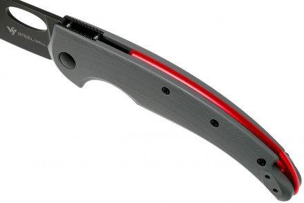 Нож Steel Will Sedge, серо-красный
Клинок этой модели похож на тонкий и удлиненн. . фото 5