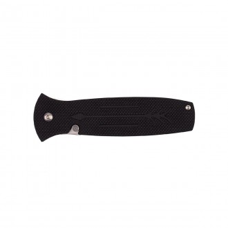 Складной нож Ontario Dozier Arrow D2 Black
Клинок сделан - Spear-Point. Кончик н. . фото 4
