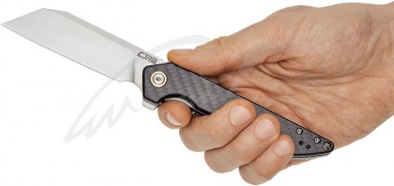 Нож CJRB Rampart, CF black
Складной нож CJRB Rampart легко разбавит любую коллек. . фото 5