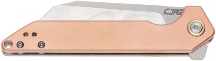 Нож CJRB Rampart copper handle copper
Складной нож CJRB Rampart легко разбавит л. . фото 6