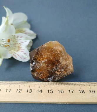 
Пропонуємо Вам натуральний камінь цитрин .
Розмір : 43*19*44 мм.
 
Мінералу при. . фото 7