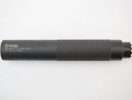 Глушник Сайга МК Steel 7.62, 24x1.5 Rh Gen II
Оптимальне співвідношення ціни, як. . фото 2