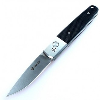Нож Ganzo G7211-BK черный
Нож Ganzo 7211 — складная модель с сатиновым лезвием и. . фото 2