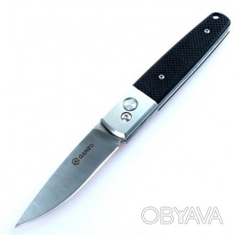 Нож Ganzo G7211-BK черный
Нож Ganzo 7211 — складная модель с сатиновым лезвием и. . фото 1