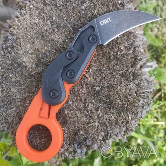 Нож CRKT Provoke Orange 4041O
Служить. Защищать. Уникальный нож керамбит Provoke. . фото 1