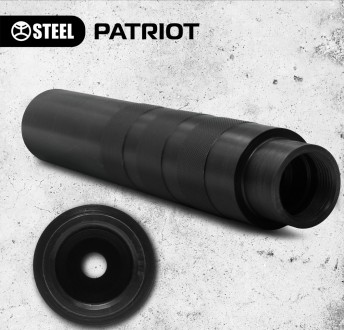 Глушитель Steel PATRIOT 5.45х39 резьба M24x1.5
Отличный вариант для использовани. . фото 2