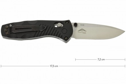 Нож складной Benchmade 585 Mini-Barrage PE
Benchmade 585 Mini-Barrage PE обладае. . фото 3